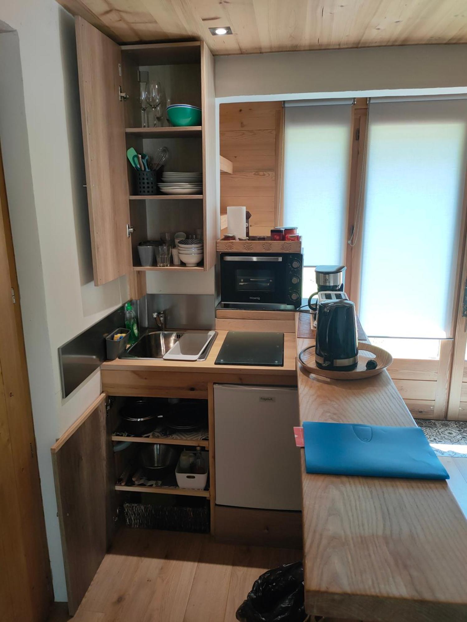 Beau Studio Dans La Vallee De Chamonix Les Trabets Zewnętrze zdjęcie
